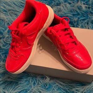 Brand New Air Force 1 LV8 UV Low GS 'Siren Red'